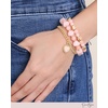 image:imageJessica Simpson Bracelets for Women 3Piece Pink Beaded and GoldTone