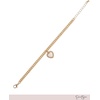 image:imageJessica Simpson Bracelets for Women 3Piece Pink Beaded and GoldTone
