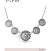 image:imageJessica Simpson Casting Flowers Pendant Necklace for Women 173