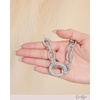 image:imageJessica Simpson Chunky Necklace for Women SilverTone