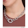 image:imageJessica Simpson Chunky Necklace for Women SilverTone