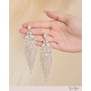 image:imageJessica Simpson Clear Crystal Dangle Earrings for Women GoldTone Mothers