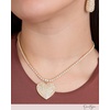 image:imageJessica Simpson Clear Crystal Heart Necklace for Women 153