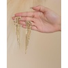 image:imageJessica Simpson Dangle Chain Earrings for Women Silver or GoldToneGold