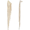 image:imageJessica Simpson Dangle Chain Earrings for Women Silver or GoldToneGold