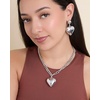 image:imageJessica Simpson Dangle Heart Earrings for Women Drop Mothers Day Earrings