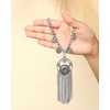 image:imageJessica Simpson Dreamcatcher Pendant Necklace for Women 16 SilverTone Trendy Boho Necklace with Pendant and Charms