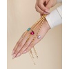 image:imageJessica Simpson Gemstone Charm Chain Bracelet for Women 3Piece 72