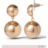 image:imageJessica Simpson GoldTone Ball Drop Earrings for Women Large Earrings