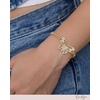 image:imageJessica Simpson GoldTone Butterfly Chain Bracelet  Adjustable Pav 95