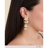 image:imageJessica Simpson GoldTone Butterfly Earrings for Women Drop or HoopGold Crystal Flower