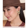 image:imageJessica Simpson GoldTone Butterfly Earrings for Women Drop or HoopGold Drop Butterfly