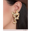 image:imageJessica Simpson GoldTone Butterfly Earrings for Women Drop or HoopGold Drop Butterfly