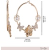image:imageJessica Simpson GoldTone Butterfly Earrings for Women Drop or HoopGold Hoops