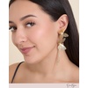 image:imageJessica Simpson GoldTone Butterfly Earrings for Women Drop or HoopGold Tassel Butterfly