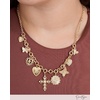 image:imageJessica Simpson GoldTone Charm Necklace for Women 183 with Butterfly