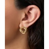 image:imageJessica Simpson GoldTone Mothers Day Earrings Pack for WomenEternal Knots Gold Tone