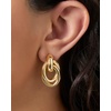 image:imageJessica Simpson GoldTone Mothers Day Earrings Pack for WomenEternal Knots Gold Tone