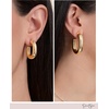 image:imageJessica Simpson GoldTone Mothers Day Earrings Pack for WomenHoop Set Gold Tone