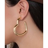 image:imageJessica Simpson Heart Hoop Earrings for Women  Yellow GoldTone Mothers