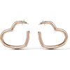 image:imageJessica Simpson Heart Hoop Earrings for Women  Yellow GoldTone Mothers