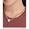 image:imageJessica Simpson Jewelry Set with Glass Heart Necklace 163 and Heart Stud