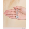image:imageJessica Simpson Keyhole Heart Necklace with Pave Crystals 173