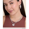 image:imageJessica Simpson Keyhole Heart Necklace with Pave Crystals 173