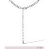 image:imageJessica Simpson Keyhole Heart Necklace with Pave Crystals 173