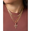 image:imageJessica Simpson Layered Cross Necklaces for Women 16171813