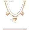 image:imageJessica Simpson Layered Heart Necklace for Women 17183