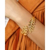 image:imageJessica Simpson Leaf Cuff Bracelet for Women  Fashion Adjustable