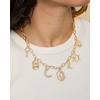 image:imageJessica Simpson Multi Pendant Charm Necklace for Women 165173Goldtone Lucky Western