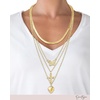 image:imageJessica Simpson Multilayer Charm Necklace for Women 14203