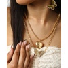image:imageJessica Simpson Necklace Set 163 Heart Necklace and 183 Butterfly