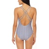 image:imageJessica Simpson On The Spot Side Tie Maillot OnePiecePlunge Dark Multi