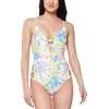 image:imageJessica Simpson On The Spot Side Tie Maillot OnePieceTie Dye Spritz