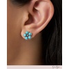 image:imageJessica Simpson Oxidized SilverPlated and Turquoise