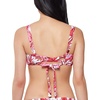 image:imageJessica Simpson Palmy Days XBack Triangle Bra TopFuchsia Multi