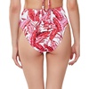 image:imageJessica Simpson Palmy Days XBack Triangle Bra TopFuschia High Waist Bottoms