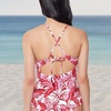 image:imageJessica Simpson Palmy Days XBack Triangle Bra TopFuschia Tankini