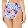 image:imageJessica Simpson Palmy Days XBack Triangle Bra TopHigh Waisted Bottom