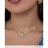 image:imageJessica Simpson Pave Crystal Butterfly Choker Necklace for Women 133