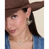 image:imageJessica Simpson Pave Crystal Butterfly Choker Necklace for Women 133
