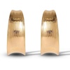 image:imageJessica Simpson Silver of GoldTone Hoop Earrings for Women TrendyYellow Flat Hoop