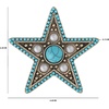 image:imageJessica Simpson Silver or GoldTone Brooch for WomenGold Turquoise Star