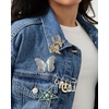 image:imageJessica Simpson Silver or GoldTone Brooch for WomenSilver Turquoise Butterfly