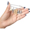 image:imageJessica Simpson Silver or GoldTone Brooch for WomenSilver Western Charms