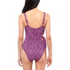 image:imageJessica Simpson Snake Charmer Asymmetric Tied OnePieceFuschia Snake Print