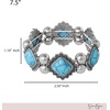 image:imageJessica Simpson Stretch Turquoise Bracelet for Women 75